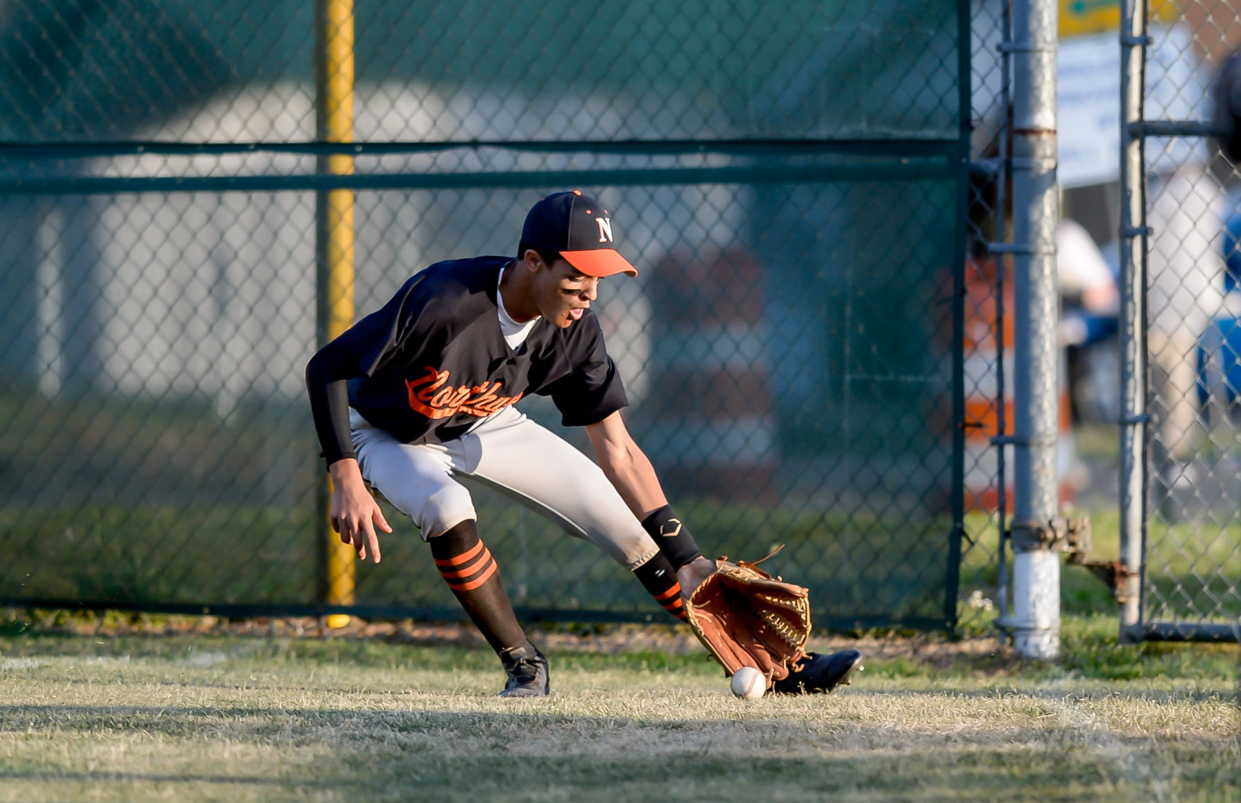 Friday night baseball action